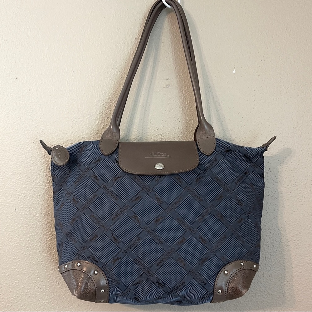 Longchamp le pliage rare Vintage small signature Tote